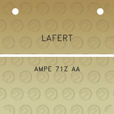 lafert-ampe-71z-aa