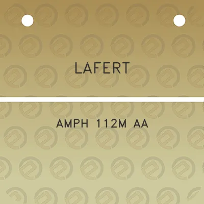 lafert-amph-112m-aa