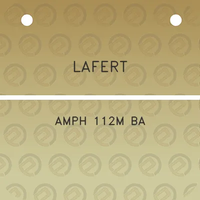 lafert-amph-112m-ba