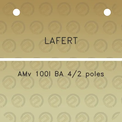 lafert-amv-100l-ba-42-poles