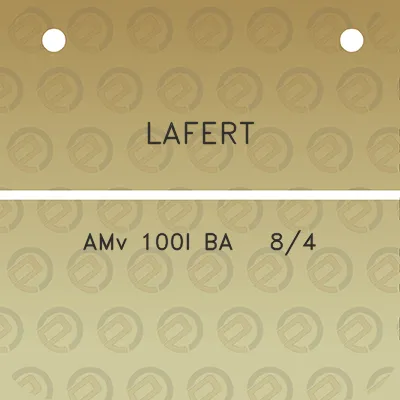 lafert-amv-100l-ba-84