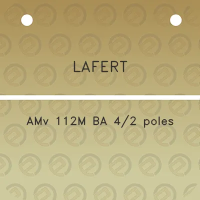 lafert-amv-112m-ba-42-poles