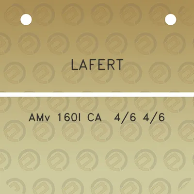 lafert-amv-160l-ca-46-46