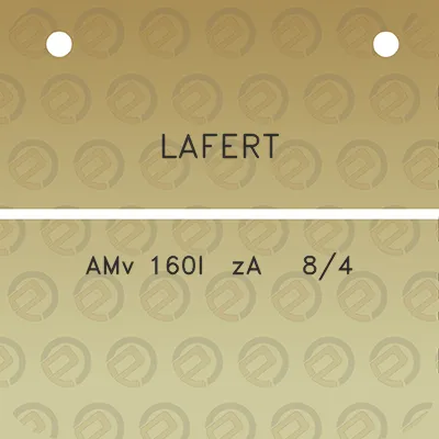 lafert-amv-160l-za-84