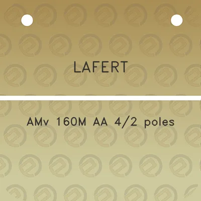 lafert-amv-160m-aa-42-poles