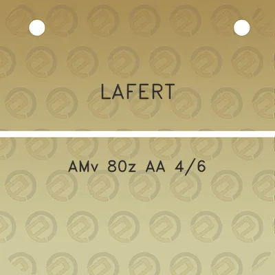 lafert-amv-80z-aa-46