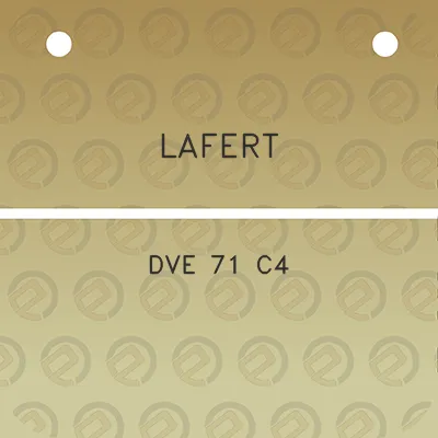 lafert-dve-71-c4