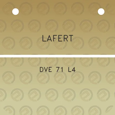 lafert-dve-71-l4