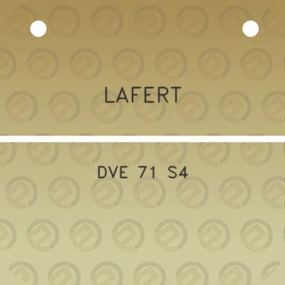 lafert-dve-71-s4