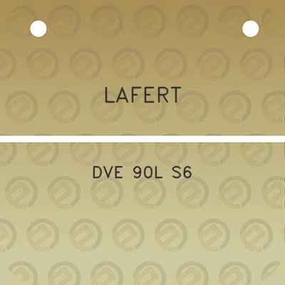 lafert-dve-90l-s6