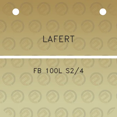 lafert-fb-100l-s24