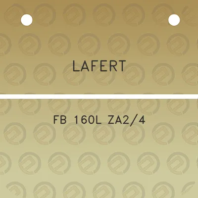 lafert-fb-160l-za24