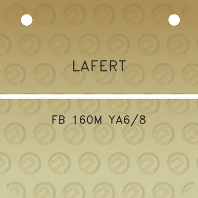 lafert-fb-160m-ya68