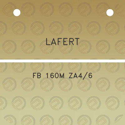 lafert-fb-160m-za46