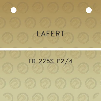 lafert-fb-225s-p24