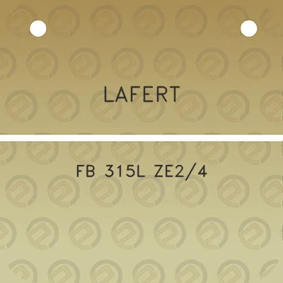 lafert-fb-315l-ze24