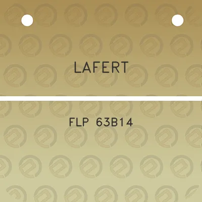 lafert-flp-63b14