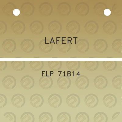 lafert-flp-71b14