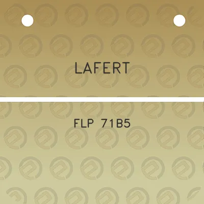 lafert-flp-71b5