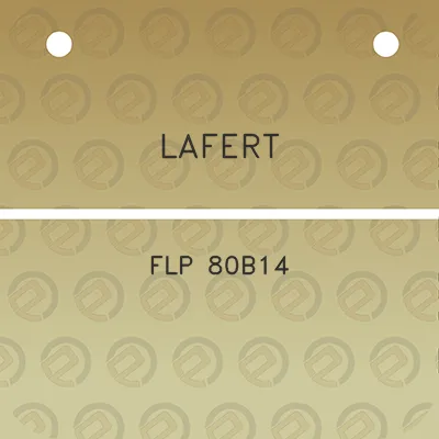 lafert-flp-80b14