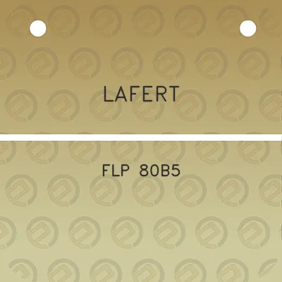 lafert-flp-80b5