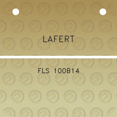 lafert-fls-100b14