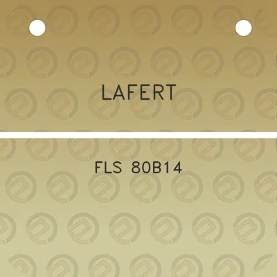 lafert-fls-80b14