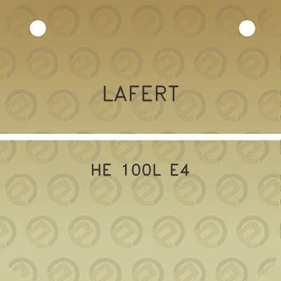 lafert-he-100l-e4