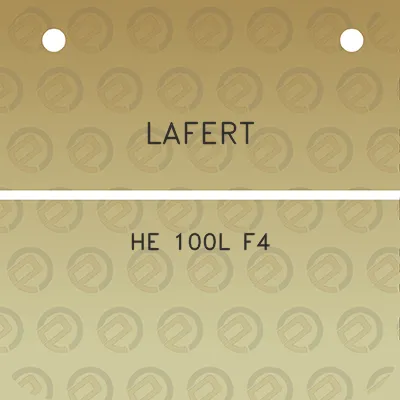 lafert-he-100l-f4