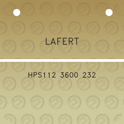 lafert-hps112-3600-232