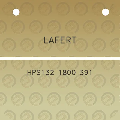 lafert-hps132-1800-391