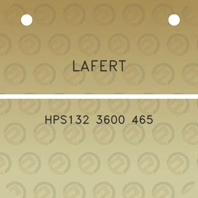 lafert-hps132-3600-465