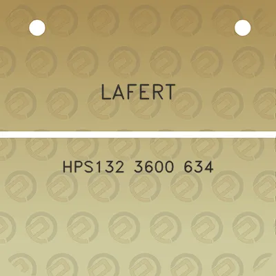 lafert-hps132-3600-634