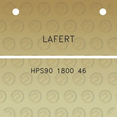 lafert-hps90-1800-46