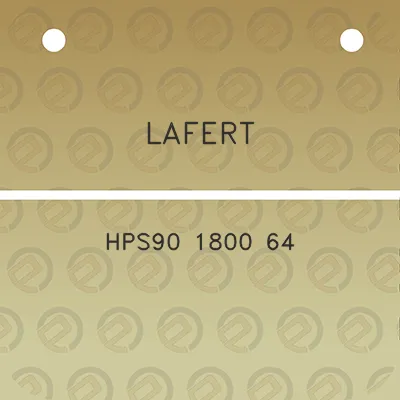 lafert-hps90-1800-64