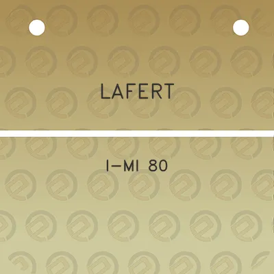 lafert-i-mi-80