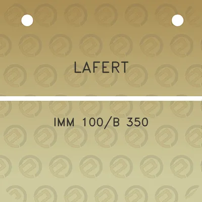 lafert-imm-100b-350