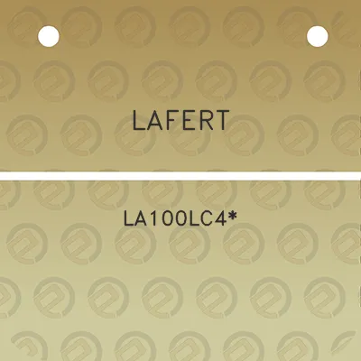 lafert-la100lc4