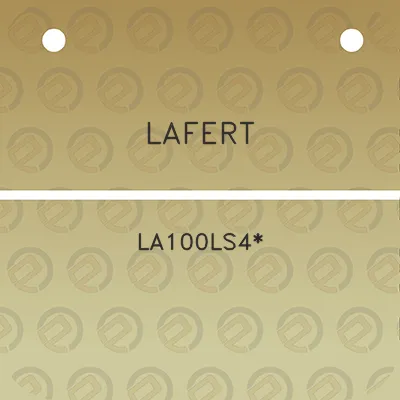 lafert-la100ls4