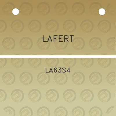 lafert-la63s4