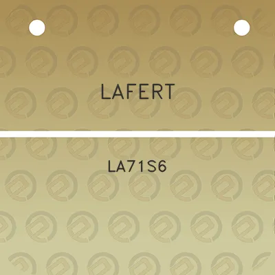 lafert-la71s6