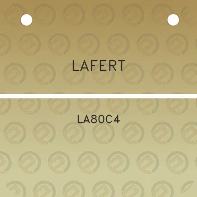 lafert-la80c4