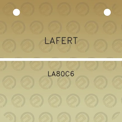 lafert-la80c6