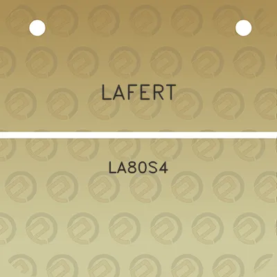 lafert-la80s4