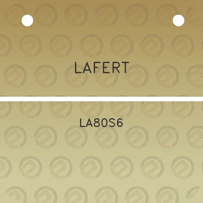 lafert-la80s6