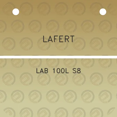 lafert-lab-100l-s8