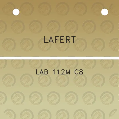 lafert-lab-112m-c8