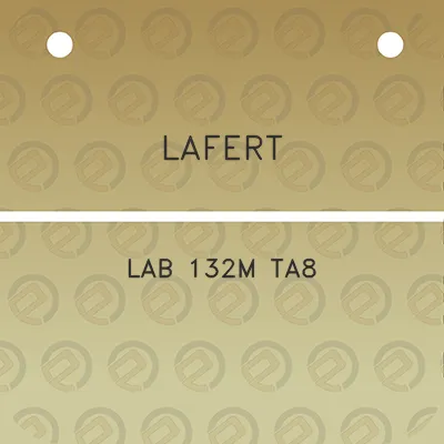 lafert-lab-132m-ta8