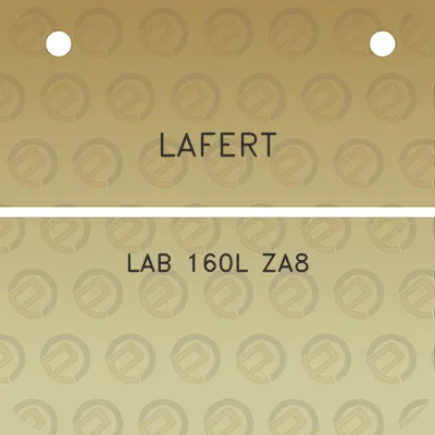 lafert-lab-160l-za8