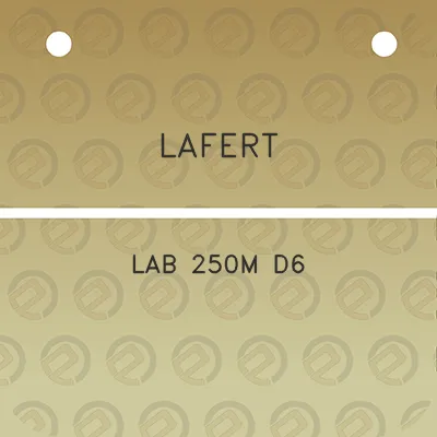 lafert-lab-250m-d6